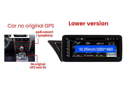 Multimedia Navigatie Voor Audi A4 A4l A5 B8 2009-2016 |DAB+|Carplay - Audioplay