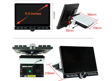 Xonic Universele Multimedia Autoradio | Apple Carplay & Android auto - Audioplay