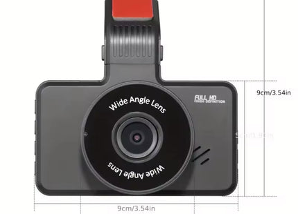 HD Beeldkwaliteit Draadloze Dashcam | WiFi-verbinding | dubbele lens - Audioplay
