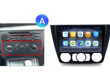 Multimedia Navigatie BMW 1 Serie 2004 - 2013|DAB|Bluetooth|4Core 32GB| (E81 E82 E87 E88) |Carplay Beeldscherm 9 Inch - Audioplay