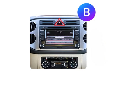 Multimedia Navigatie Volkswagen Tiguan 1NF 2006 -2016 |DAB|Carplay - Audioplay