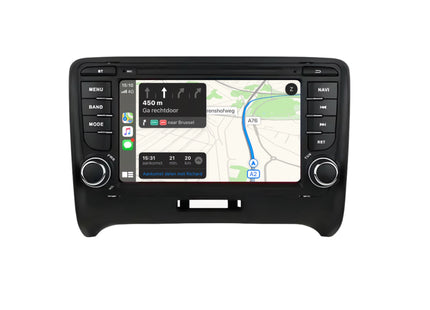 Multimedia Navigatie Audi TT 2006-2014 |DAB|Carplay Autoradio Mk2 8j | Beeldscherm 7Inch - Audioplay