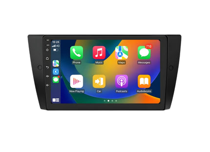Multimedia Navigatie Bmw 3 Serie E90 E91 E92 E93 2006-2012 |DAB|Carplay Autoradio Beeldscherm 9 Inch - Audioplay