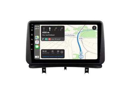 Multimedia Navigatie Renault Clio 3 2005-2014 |DAB|Bluetooth|4Core 32GB|Carplay Autoradio Beeldscherm 9 Inch - Audioplay