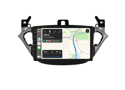 Multimedia Navigatie Opel Corsa E 2015 - 2019 |DAB|Carplay Autoradio Beeldscherm 9 Inch - Audioplay