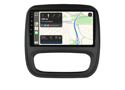 Multimedia Navigatie Opel Vivaro B 2014 - 2018 |DAB|Bluetooth|Carplay Autoradio Vivaro B Apple Beeldscherm 9 Inch - Audioplay