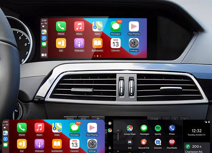 Multimedia Navigatie Mercedes C klasse W204 2011-2014 |NTG 4.5| 8 Core 128 GB | 8.8 Inch - Audioplay
