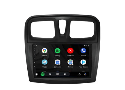 Multimedia Navigatie Renault Logan 2 2012-2019 |DAB|Bluetooth|Carplay Autoradio Logan 2 Beeldscherm 9 inch - Audioplay