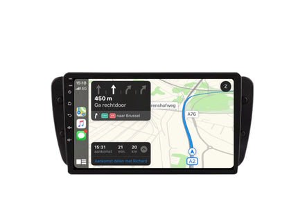 Multimedia Navigatie Seat ibiza 6j 2009-2013 |DAB |Carplay Autoradio Beeldscherm - Audioplay