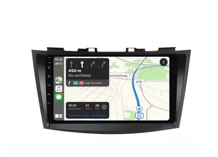 Multimedia Navigatie Suzuki Swift 2011-2015|DAB|Carplay Autoradio Beeldscherm  10 Inch - Audioplay