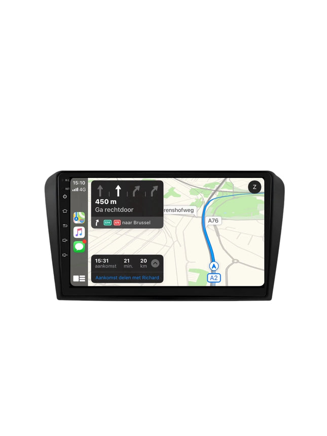 Multimedia Navigatie Mazda 3 2003 - 2009 |DAB| Carplay Beeldscherm - Audioplay