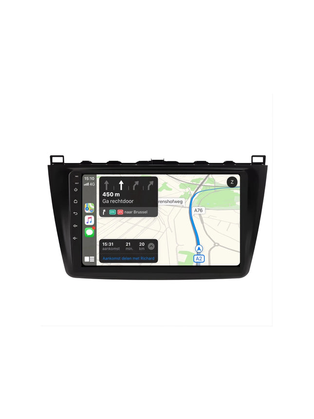 Multimedia Navigatie Mazda 6 2005 -  2012 |DAB|Carplay Autoradio Beeldscherm - Audioplay