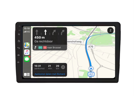 Multimedia Navigatie Suzuki Grand Viatra 3 2005-2015 |DAB|Carplay Autoradio Beeldscherm 9 Inch - Audioplay