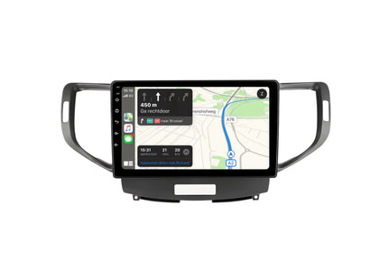 Multimedia Navigatie Honda Accord 8 2008-2012 |DAB|Carplay Autoradio Beeldscherm 9 Inch - Audioplay