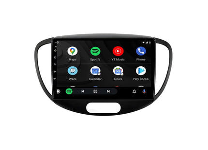 Multimedia Navigatie Hyundai I10 2007- 2013 |DAB|Bluetooth|4Core 32GB|Carplay Autoradio Beeldscherm 9 Inch - Audioplay