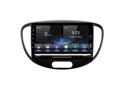 Multimedia Navigatie Hyundai I10 2007- 2013 |DAB|Bluetooth|4Core 32GB|Carplay Autoradio Beeldscherm 9 Inch - Audioplay