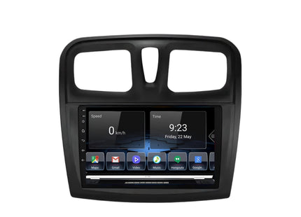 Multimedia Navigatie Renault Sandero 2 2014-2019 |DAB|Carplay Autoradio Sandero 2 Beeldscherm 9 inch - Audioplay