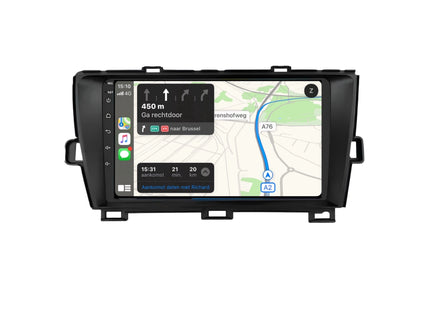 Multimedia Navigatie Toyota Prius 3 2009 - 2015 |DAB|Carplay Autoradio Prius 3 Beeldscherm 9 Inch - Audioplay