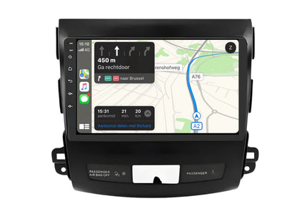 Multimedia Navigatie Mitsubishi Outlander 2 2005-2012|Carplay Autoradio Beeldscherm - Audioplay