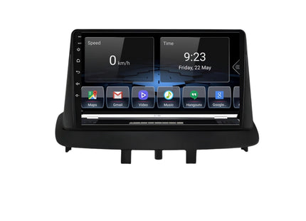 Multimedia Navigatie Renault Megane 3 2008 - 2014 |DAB|Carplay Autoradio Megane 3 Beeldscherm 9 Inch - Audioplay