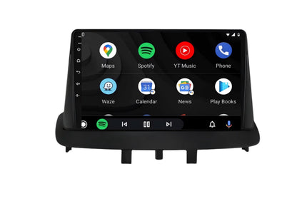 Multimedia Navigatie Renault Megane 3 2008 - 2014 |DAB|Carplay Autoradio Megane 3 Beeldscherm 9 Inch - Audioplay