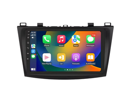 Multimedia Navigatie Mazda 3 Sedan 2010- 2013 sedan | DAB | Bluetooth |4Core 32GB| Carplay Beeldscherm Mazda 3 Hatchback - Audioplay