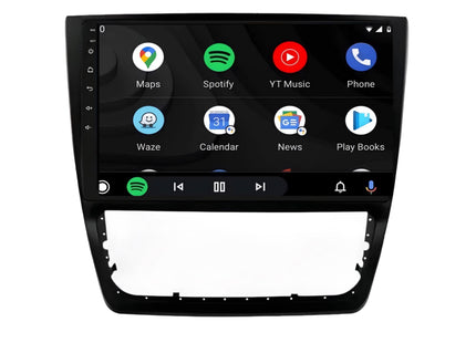 Multimedia Navigatie Skoda Yeti 5L 2009- 2014 |DAB|Bluetooth|Carplay Autoradio Beeldscherm 10 Inch - Audioplay