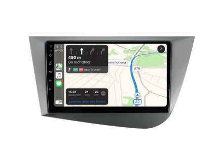 Multimedia Navigatie Seat Leon MK2 2005-2012|Carplay Autoradio Beeldscherm - Audioplay
