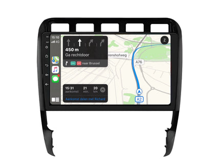 Multimedia Navigatie Porsche Cayenne 2002-2010 |DAB|Carplay Autoradio Beeldscherm 9 inch - Audioplay