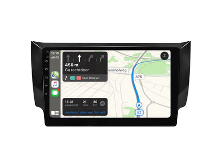 Multimedia Navigatie Nissan Sentra 2013-2018 |DAB|Carplay Autoradio Beeldscherm Navigatie 10 Inch - Audioplay