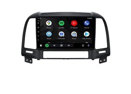 Multimedia Navigatie Hyundai Santa Fe 2 2006-2012 |DAB|Carplay Autoradio Santa Fe 2 Beeldscherm 9 Inch - Audioplay