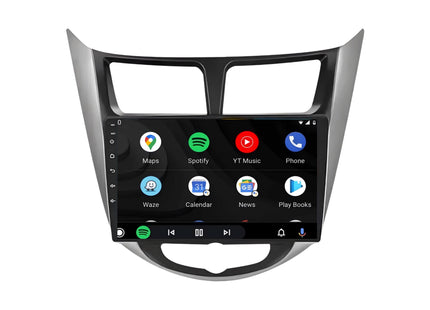 Multimedia Navigatie Hyundai Solaris 2010-2016 |DAB|Bluetooth|Carplay Autoradio Beeldscherm 9 Inch - Audioplay