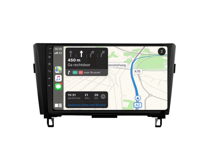 Multimedia Navigatie Nissan Qashqai 2 2013-2017 |DAB|Carplay Autoradio J11 X-Trail 3 Beeldscherm 10Inch - Audioplay