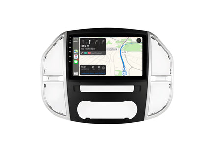 Multimedia Navigatie Mercedes Benz Vito W447 2014 - 2021 |DAB|Carplay Autoradio Beeldscherm 10,1 Inch - Audioplay