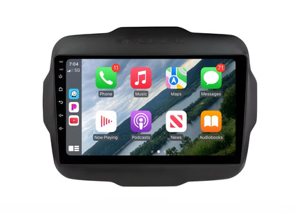 Multimedia Navigatie Jeep Renegada 2016-2020|DAB|Carplay Autoradio Navigatie 9 Inch - Audioplay