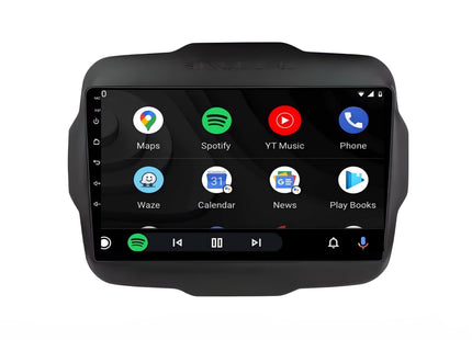 Multimedia Navigatie Jeep Renegada 2016-2020|DAB|Carplay Autoradio Navigatie 9 Inch - Audioplay