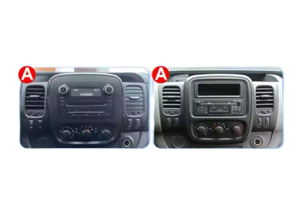 Multimedia Navigatie Opel Vivaro B 2014 - 2018 |DAB|Bluetooth|Carplay Autoradio Vivaro B Apple Beeldscherm 9 Inch - Audioplay