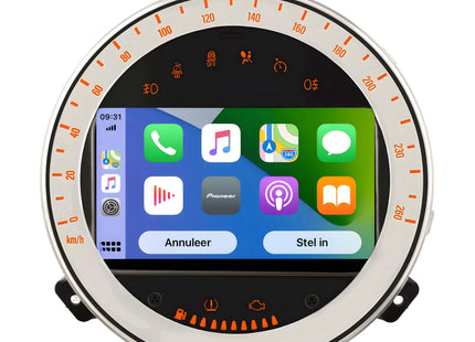 Multimedia Navigatie Volkswagen Mini Cooper(R56 R57 R58 R60) 2006-2013 | 2+32 GB 8 Octa Core processor |DAB| Carplay Autoradio beeldscherm - Audioplay