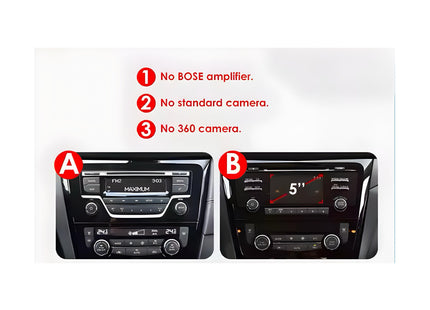 Multimedia Navigatie Nissan Qashqai 2 2013-2017 |DAB|Carplay Autoradio J11 X-Trail 3 Beeldscherm 10Inch - Audioplay